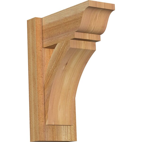 Ekena Millwork Thorton Traditional Rough Sawn Outlooker, Western Red Cedar, 6"W x 12"D x 16"H OUT06X12X16THR01RWR - main